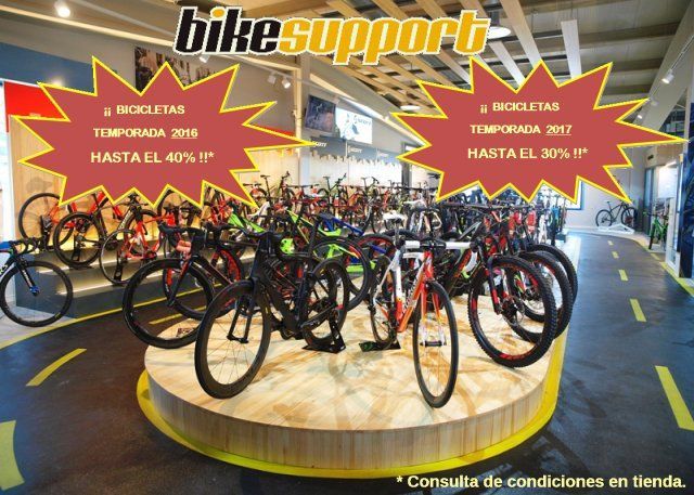 ¡¡¡HASTA EL 30% EN BICIS DEL 2017 Y HASTA EL 40% EN BICIS DEL 2016!!!