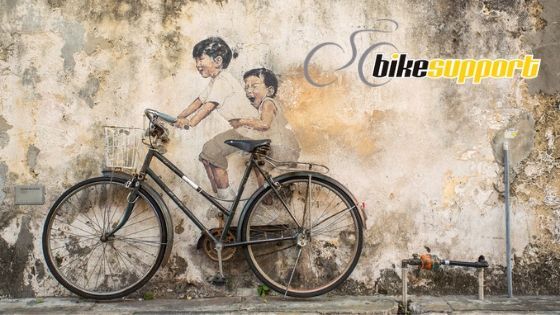 La bici como elemento decorativo