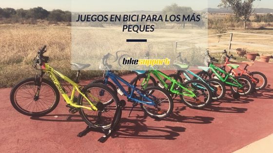 Juegos en bici para los más peques