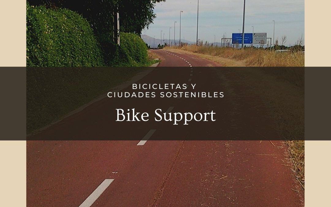 Las bicicletas en una ciudad sostenible