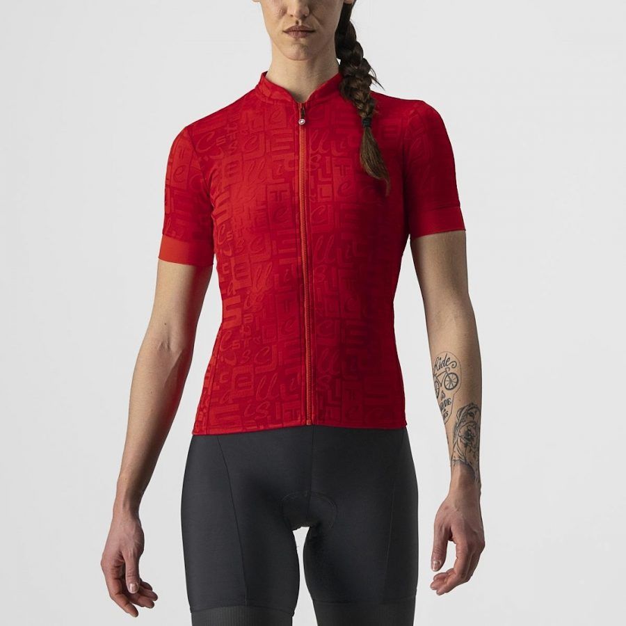 CASTELLI MAILLOT PROMESSA JACQUARD RJ